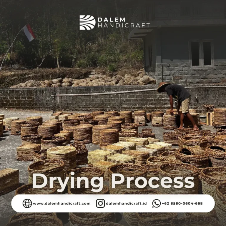 drying process dalem handicraft